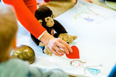 Fortbildung für pädagogische Fachkräfte im Programm affenstill – Stärke und Selbstvertrauen für Fachkräfte und Kinder